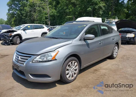 2014 Nissan Sentra Fe+ S/Fe+ Sv/S/Sl/Sr/Sv from USA, damaged, VIN 3N1AB7AP2EY260385